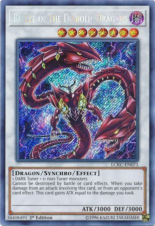 Beelze of the Diabolic Dragons - LCKC-EN071 - Secret Rare 1