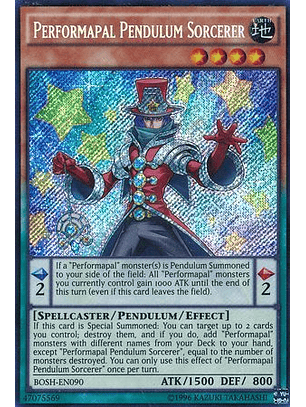 Performapal Pendulum Sorcerer - BOSH-EN090 - Secret Rare