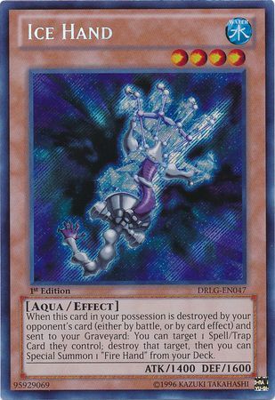 Ice Hand - DRLG-EN047 - Secret Rare  1
