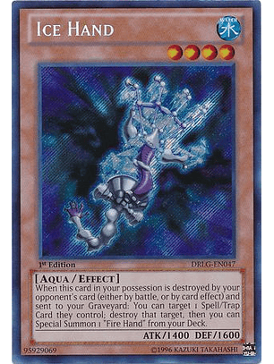 Ice Hand - DRLG-EN047 - Secret Rare 