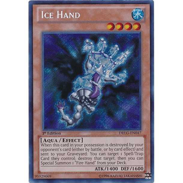 Ice Hand - DRLG-EN047 - Secret Rare 
