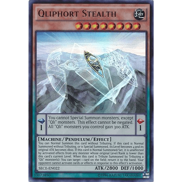 Qliphort Stealth - SECE-EN022 - Ultra Rare