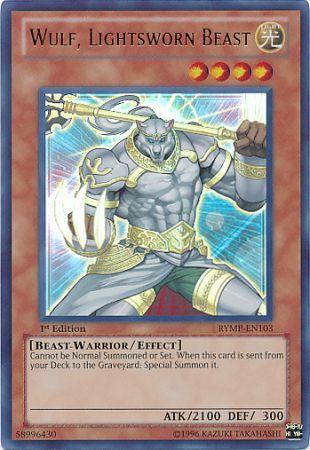Wulf, Lightsworn Beast - RYMP-EN103 - Ultra Rare (daño menor) 1