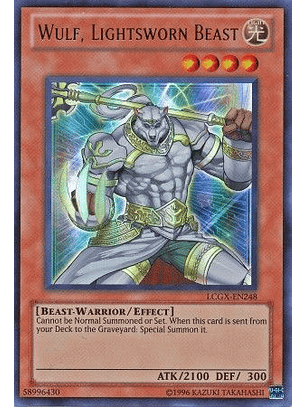 Wulf, Lightsworn Beast - LCGX-EN248 - Ultra Rare