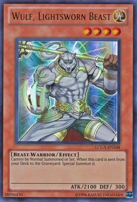 Wulf, Lightsworn Beast - LCGX-EN248 - Ultra Rare