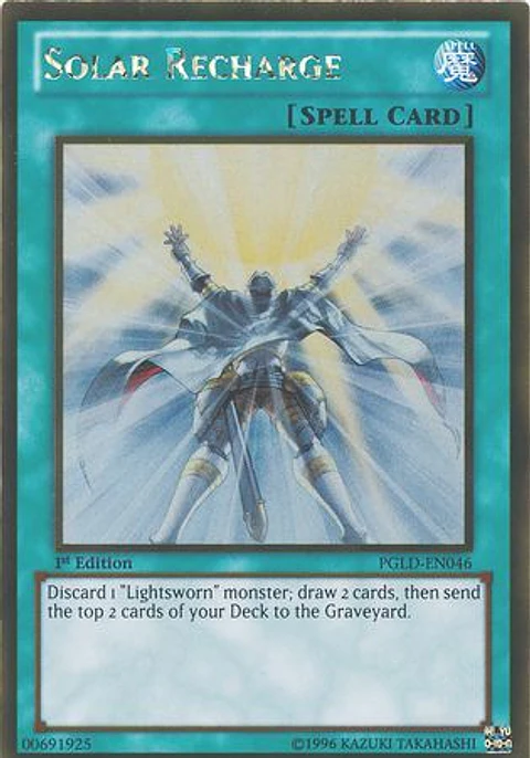 Solar Recharge - PGLD-EN046 - Gold Rare 