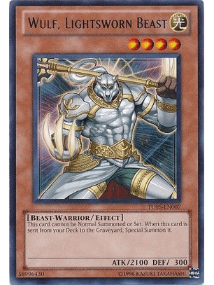 Wulf, Lightsworn Beast - TU05-EN007 - Rare