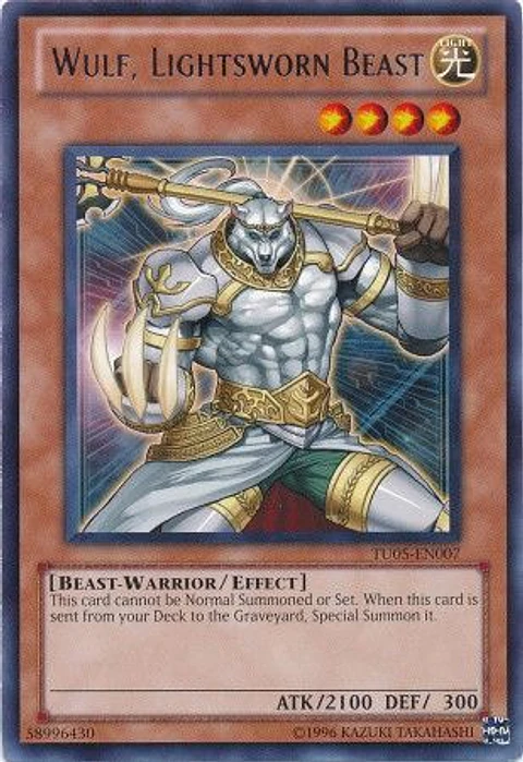 Wulf, Lightsworn Beast - TU05-EN007 - Rare