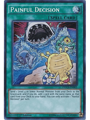 Painful Decision - DOCS-EN065 - Secret Rare