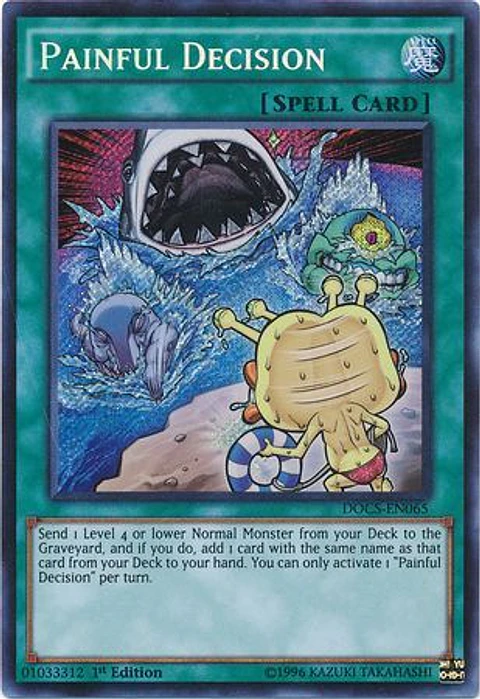 Painful Decision - DOCS-EN065 - Secret Rare