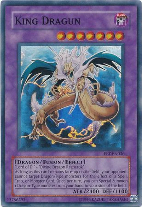 King Dragun - FET-EN036 - Super Rare
