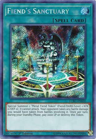 Fiend's Sanctuary - LCKC-EN030 - Secret Rare 1