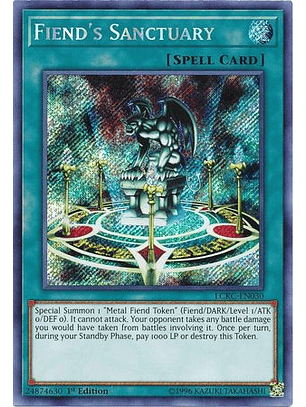 Fiend's Sanctuary - LCKC-EN030 - Secret Rare
