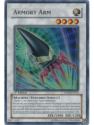 Armory Arm - DP08-EN016 - Ultra Rare