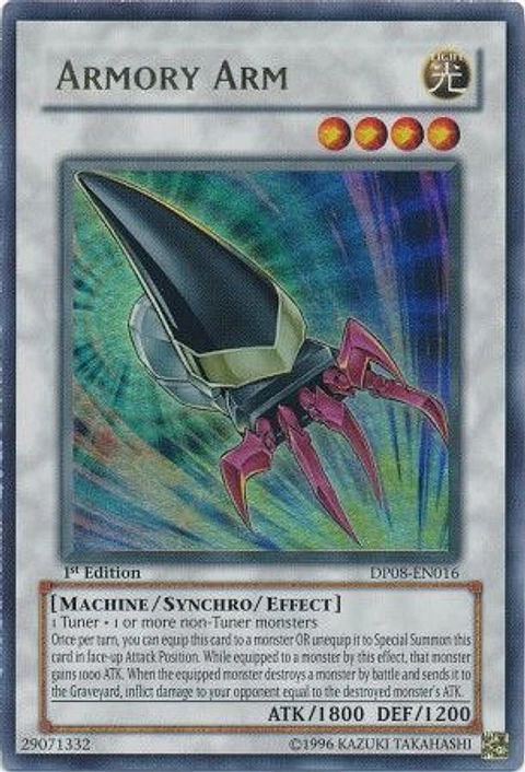 Armory Arm - DP08-EN016 - Ultra Rare