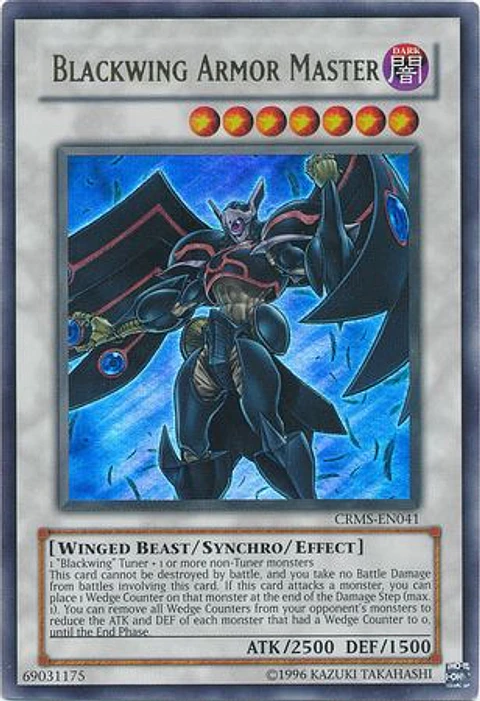 Blackwing Armor Master - CRMS-EN041 - Ultra Rare