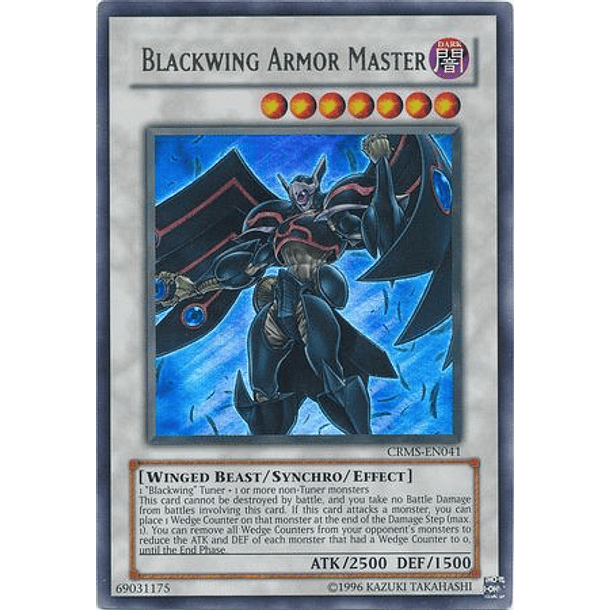 Blackwing Armor Master - CRMS-EN041 - Ultra Rare