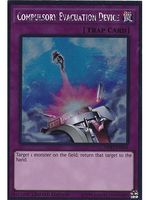 Compulsory Evacuation Device - NKRT-EN044 - Platinum Rare 