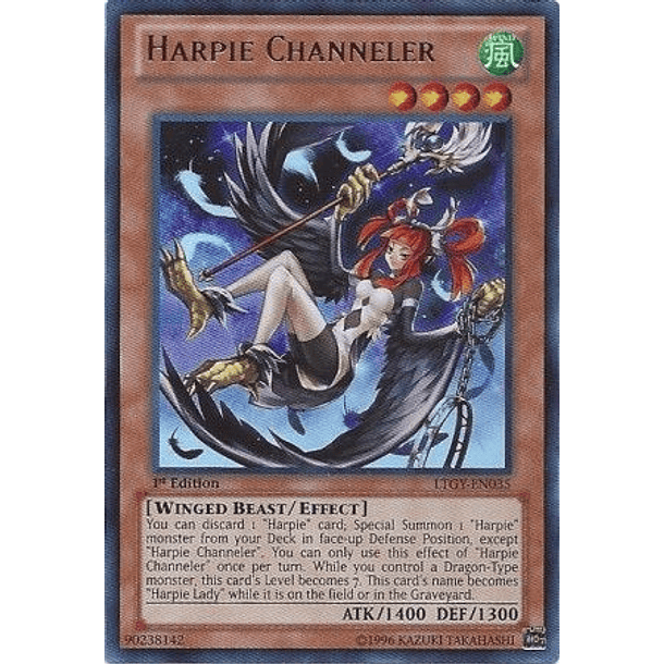 Harpie Channeler - LTGY-EN035 - Ultra Rare
