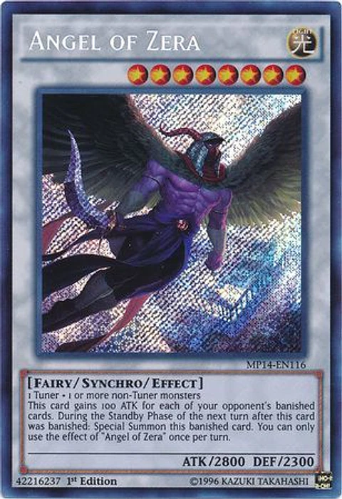 Angel of Zera - MP14-EN116 - Secret Rare
