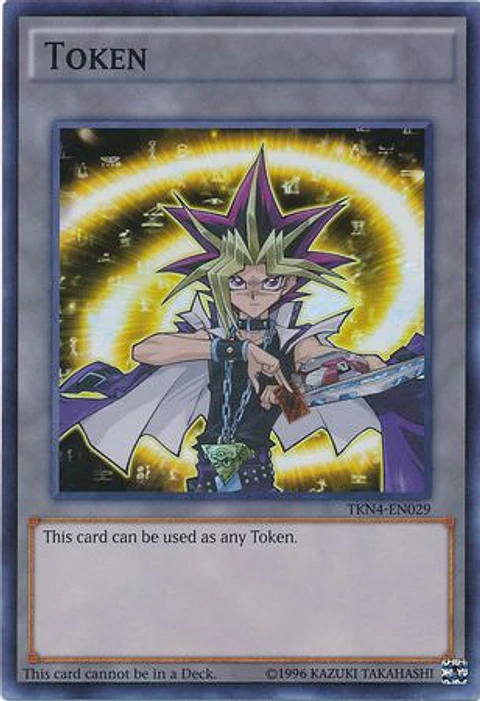 Yami Yugi Token - TKN4-EN029 - Super Rare