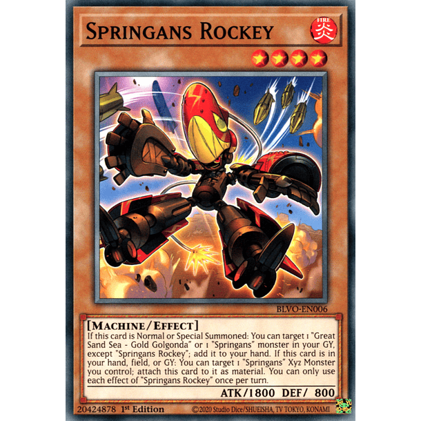 Springans Rockey - BLVO-EN006 - Common 