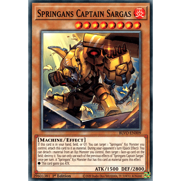 Springans Captain Sargas - BLVO-EN009 - Common 