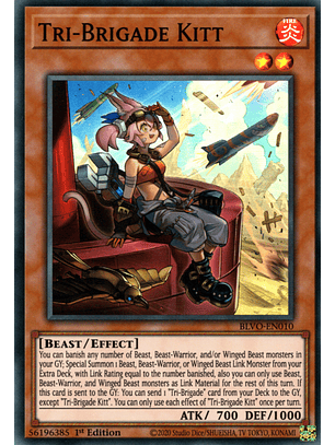 Tri-Brigade Kitt - BLVO-EN010 - Super Rare 