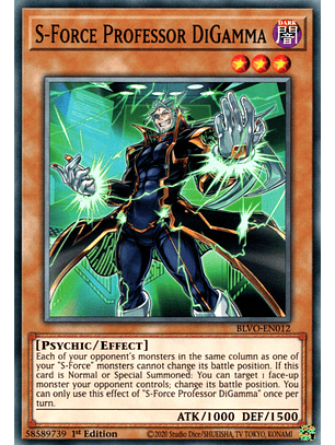 S-Force Professor DiGamma - BLVO-EN012 - Common 