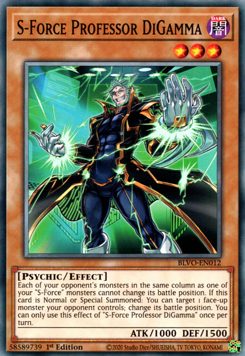 S-Force Professor DiGamma - BLVO-EN012 - Common 