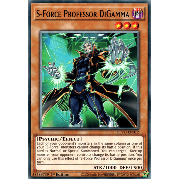 S-Force Professor DiGamma - BLVO-EN012 - Common 