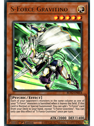 S-Force Gravitino - BLVO-EN014 - Ultra Rare