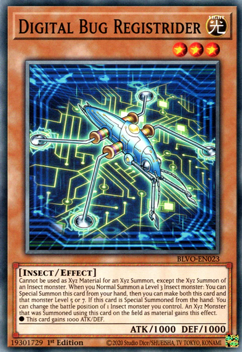 Digital Bug Registrider - BLVO-EN023 - Common 