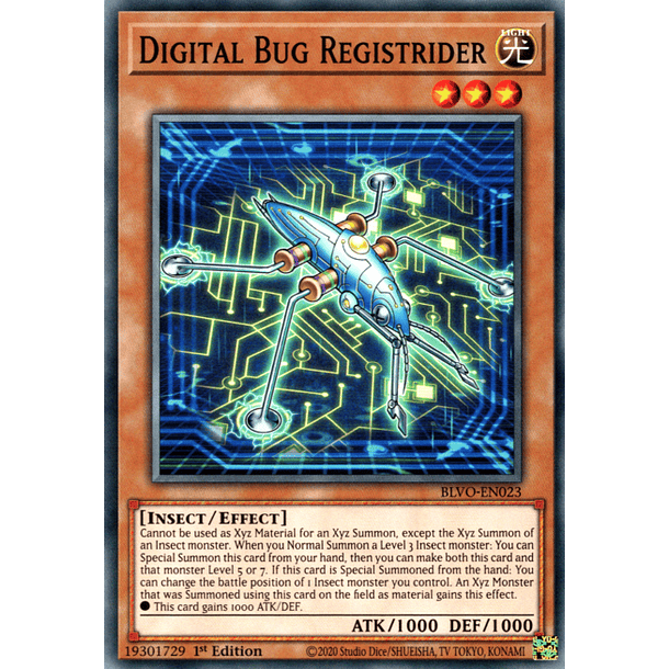 Digital Bug Registrider - BLVO-EN023 - Common 
