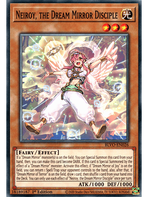 Neiroy, the Dream Mirror Disciple - BLVO-EN026 - Common 