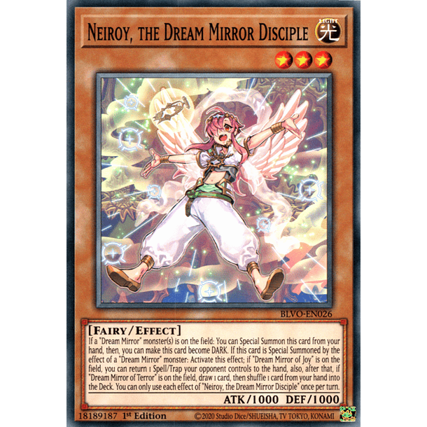 Neiroy, the Dream Mirror Disciple - BLVO-EN026 - Common 
