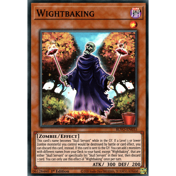 Wightbaking - BLVO-EN035 - Super Rare