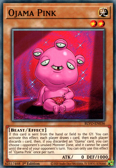 Ojama Pink - BLVO-EN036 - Common 