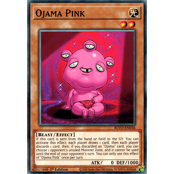 Ojama Pink - BLVO-EN036 - Common 