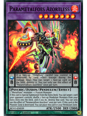 Parametalfoes Azortless - BLVO-EN039 - Super Rare