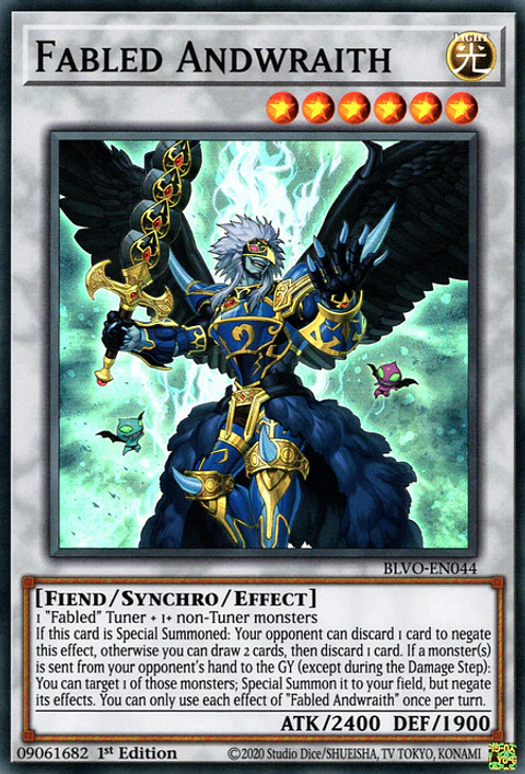 Fabled Andwraith - BLVO-EN044 - Super Rare