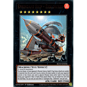 Springans Ship - Exblowrer - BLVO-EN046 - Ultra Rare