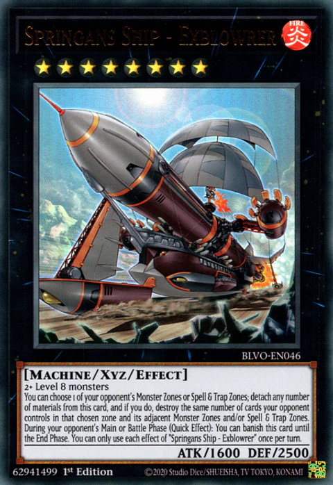 Springans Ship - Exblowrer - BLVO-EN046 - Ultra Rare