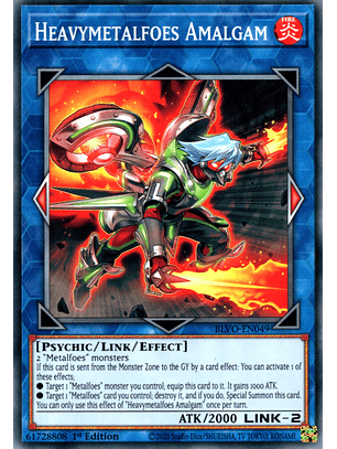 Heavymetalfoes Amalgam - BLVO-EN049 - Common 