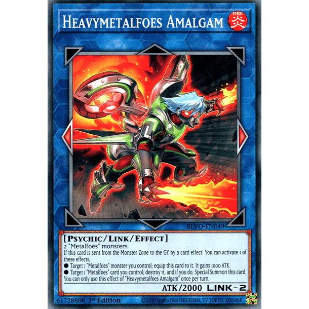Heavymetalfoes Amalgam - BLVO-EN049 - Common 