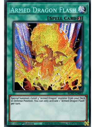 Armed Dragon Flash - BLVO-EN051 - Secret Rare