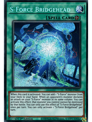 S-Force Bridgehead - BLVO-EN057 - Secret Rare 