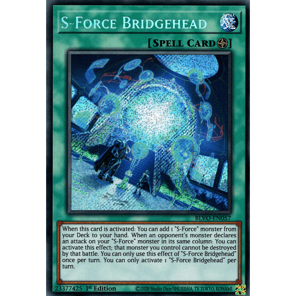 S-Force Bridgehead - BLVO-EN057 - Secret Rare 