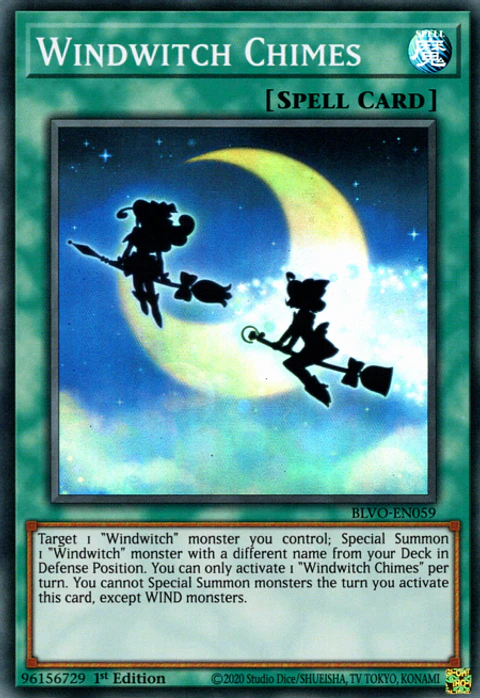 Windwitch Chimes - BLVO-EN059 - Super Rare