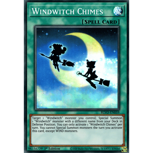 Windwitch Chimes - BLVO-EN059 - Super Rare